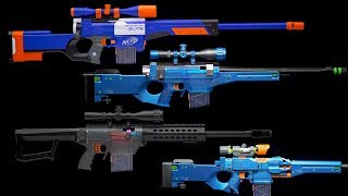 NERF SNIPER RIFLE KITS [upl. by Dexter]