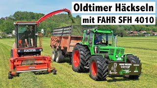 Oldtimer Häckseln mit Fahr SFH 4010 und Deutz 13006 special  Koim Briada aus Bayern [upl. by Miles]