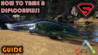 ARK HOW TO TAME A DIPLOCAULUS 2020  EVERYTHING YOU NEED TO KNOW ABOUT TAMING A DIPLOCAULUS [upl. by Drofnats]