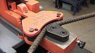 Portable Rebar Bender and Rebar Cutter Combo  Fascut FS600 [upl. by Tolecnal]