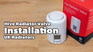 Hive Radiator Valve Installation UK [upl. by Nylevol]