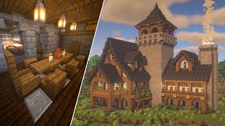 Minecraft Medieval Mansion Interior [upl. by Nylear369]