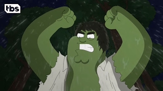 Family Guy The Incredible Hulk Intro Clip  TBS [upl. by Winifield426]