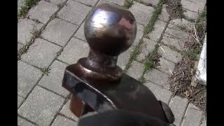 Rusty Ball Hitch Removal Tips [upl. by Ocirederf]