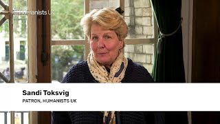 Sandi Toksvig Introducing humanism nonreligious approaches to life [upl. by Ahsieat]