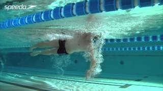 Backstroke Swimming Technique  Breathing [upl. by Tnairb620]