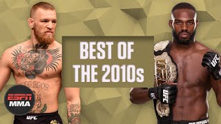 The best MMA fights of the decade McGregor vs Diaz Jones vs Gustafsson and more  ESPN MMA [upl. by Htenywg120]