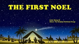 The First Noel  Boney M with Lyrics [upl. by Raimund]