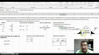 prueba de hipotesis con excel [upl. by Prussian]