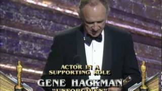 Gene Hackman winning Best Supporting Actor [upl. by Ahsiyk]