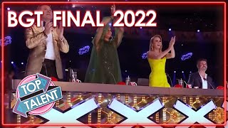 ALL 2022 BRITAINS GOT TALENT FINAL PERFORMANCES  Top Talent [upl. by Anny]