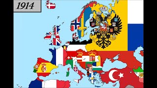 The History of Europe 19002020 by World Heraldry Every Year [upl. by Lose]