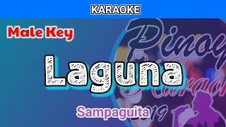 Laguna by Sampaguita Karaoke  Male Key [upl. by Lanza]