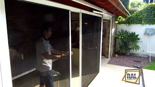 Instalacion mosquitero plegable doble [upl. by Aikrahs]