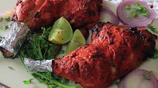 Chicken Tandoori Recipe  Restaurant Style Homemade Chicken Tandoori  Easy Chicken Recipes [upl. by Stormi]