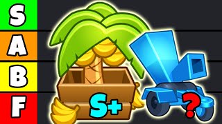 BTD BATTLES TOWER TIER LIST [upl. by Anahsohs32]