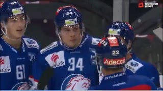 Auston Matthews Goals ZSC Lions [upl. by Ainos203]