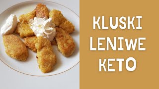 KETO KLUSKI  Keto pierogi leniwe  Keto kopytka [upl. by Ollopa515]