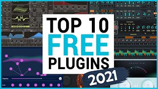 The 10 Best FREE VST Plugins Every Producer NEEDS in 2021 [upl. by Nahtnamas115]