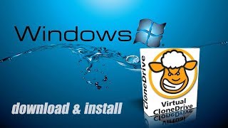 How to download and install Virtual CloneDrive on Windows [upl. by Lorita]