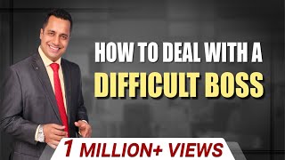 How To Deal with a Difficult Boss Corporate training sessions Video by Vivek Bindra India [upl. by Kay921]