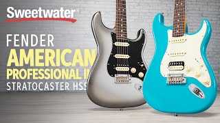 Fender American Professional II HSS Stratocaster Playthrough [upl. by Etta181]