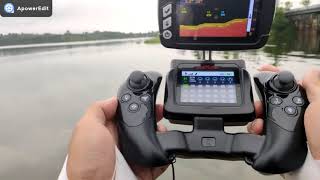 Boatman Fighter Model operation with GPS and sonar [upl. by Adiv]