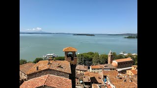 Lago Trasimeno  Lake Trasimeno  Umbria Italy  4K [upl. by Gnauq]