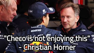 Christian Horner EXPOSES how Checo feels about the situation [upl. by Trisha]