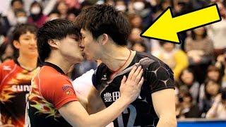 10 INCREDIBLE KISSES BETWEEN PLAYERS IN SPORTS [upl. by Annatnas]