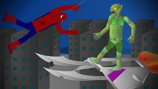 SpiderMan vs The Green Goblin [upl. by Tomkin359]