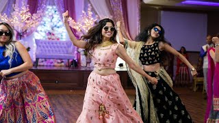 AMAZING SISTERS amp FAMILY BOLLYWOOD DANCE  INDIAN WEDDING RECEPTION SANGEET ShivShwetKiShaadi [upl. by Diarmid930]