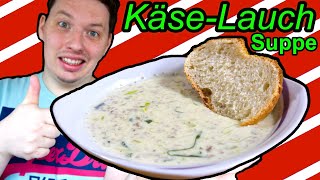 KäseLauchsuppe mit Hackfleisch einfach in der Zubereitung und der perfekte Snack für jede Party [upl. by Harberd596]