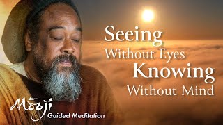 Guided Meditation — Seeing Without Eyes Knowing Without Mind [upl. by Eveiveneg27]