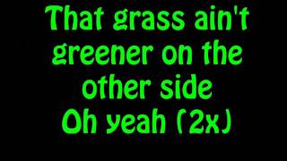 Chris Brown Grass Aint Greener Lyrics On Screen [upl. by Dira]