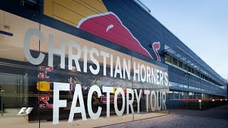 F1 Exclusive Christian Horners Red Bull Factory Tour [upl. by Blen]