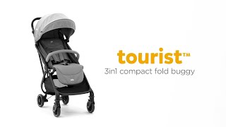 Joie tourist™  Lightweight amp Compact Pushchair With OneHand Fold [upl. by Eiznikam]