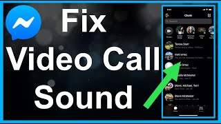 How To FIX Messenger Video Call Sound Problem [upl. by Oneill]