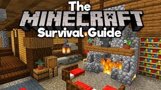 Modern House Interior Design ▫ The Minecraft Survival Guide Part 215 [upl. by Rashidi378]