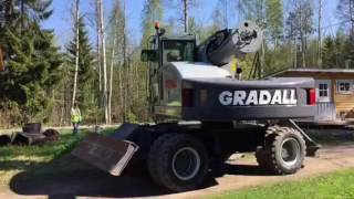 Gradall XL3300 [upl. by Ribaj]