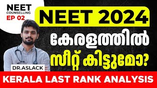 Kerala State Quota NEET Cut Off 2024  NEET 2024 Kerala Last Rank List  GOVTPVT MEDICAL COLLEGES [upl. by Jamilla]