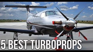 Top 5 Turboprop Airplanes In The World [upl. by Gordy13]