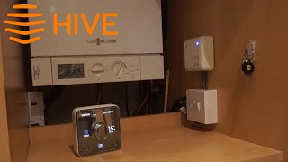 Installing Hive Central Heating Control For My Parents  Dodgy wiring galore [upl. by Ariana]