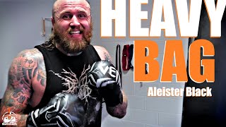 Aleister Black Heavy Bag COMBOS [upl. by Aelem]