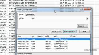 Cómo buscar datos en Excel [upl. by Burnham]