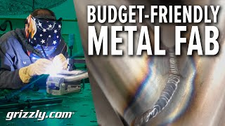 Budgetfriendly Metalworking Fabrication Tools from Grizzly [upl. by Asoral]