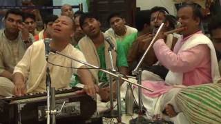 Hare Krishna Kirtan  2 by Mathura Jivan Prabhu on Day 2 of ISKCON Mira Road Kirtan Mela 2016 [upl. by Emmett]