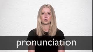 How to pronounce PRONUNCIATION in British English [upl. by Sorcha]