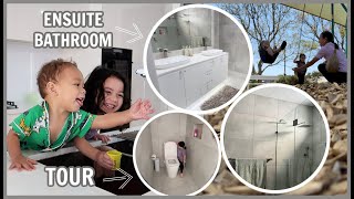 OUR ENSUITE BATHROOM TOUR KINAUSAP SI ISLA TUNGKOL SA SCHOOL NIYA ❤️  rhazevlogs [upl. by Narrat]