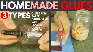 How to Make GLUE at HOME  Homemade Glues  dArtofScience [upl. by Sivolc]